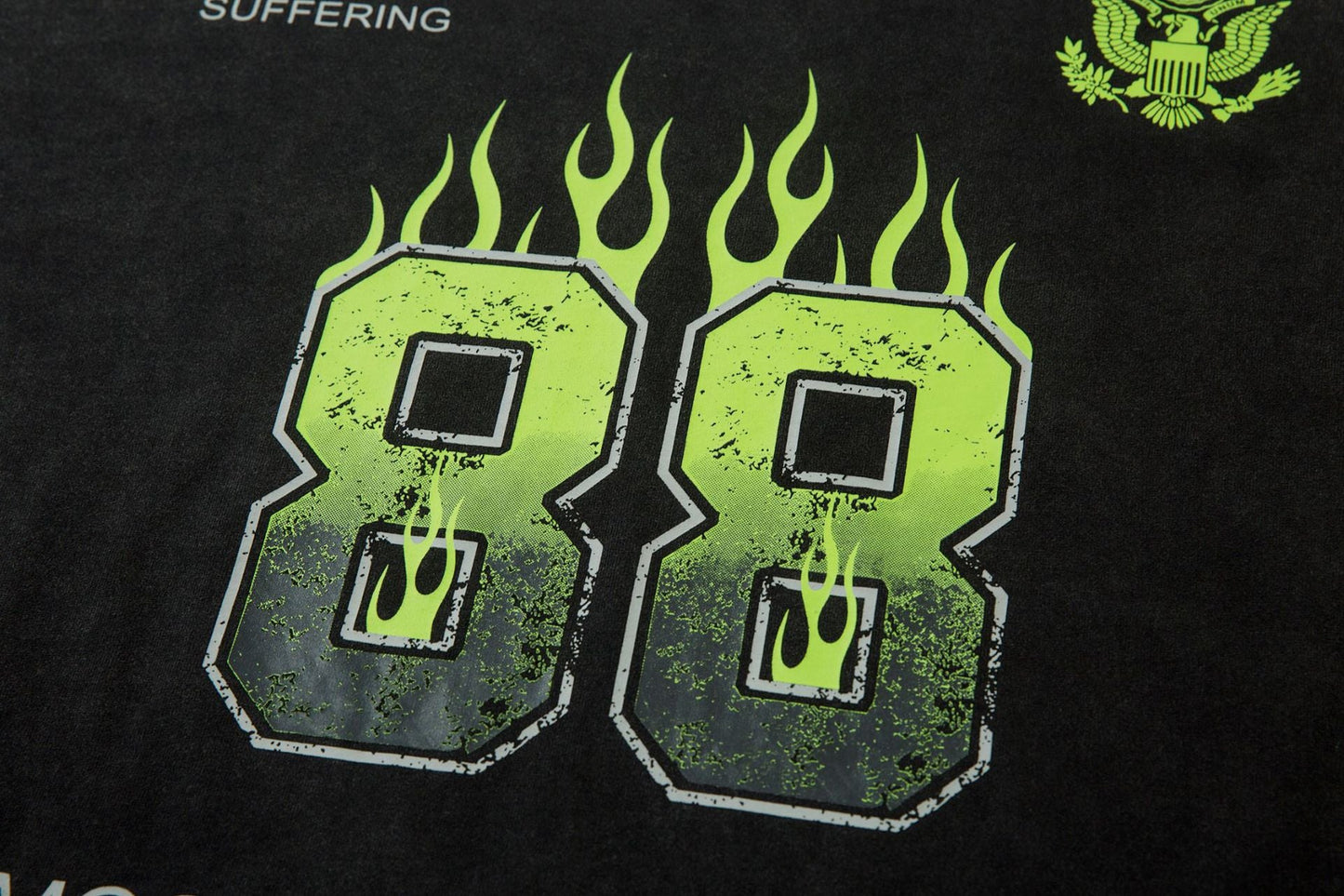 Green Flame '88' Long Sleeve Tee