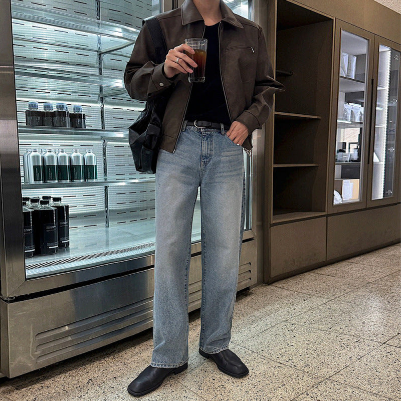 American Retro Leather Jacket