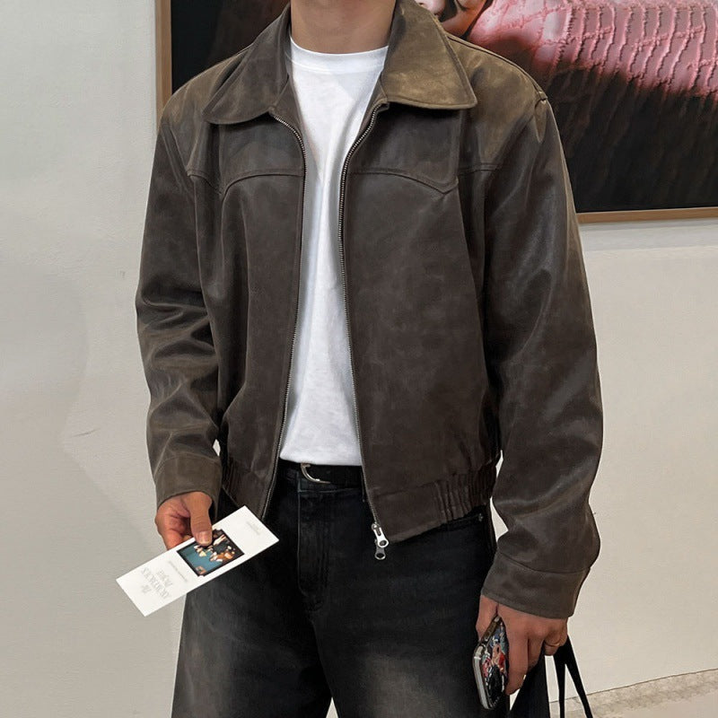 Vintage K Leather Jacket