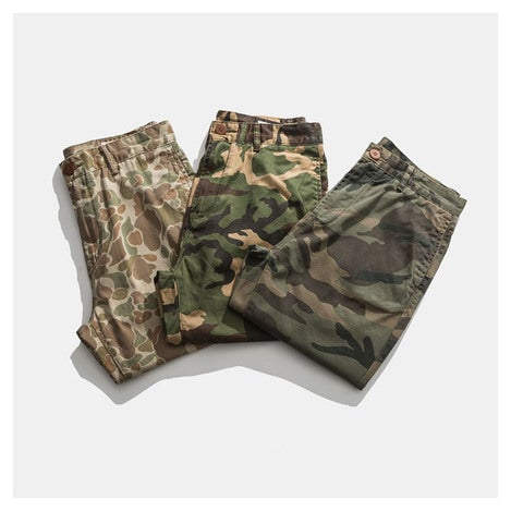 Cyzo Retro Camo Shorts