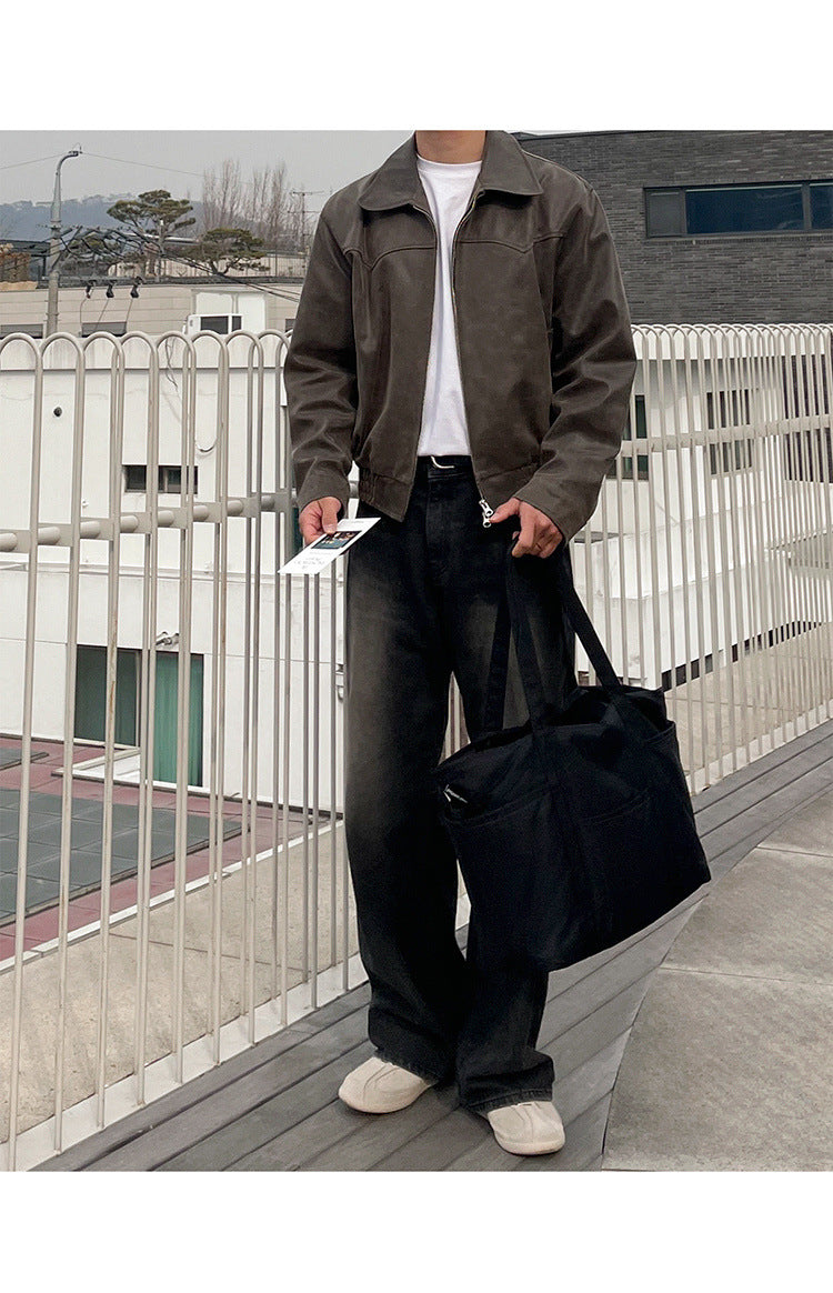 Vintage K Leather Jacket