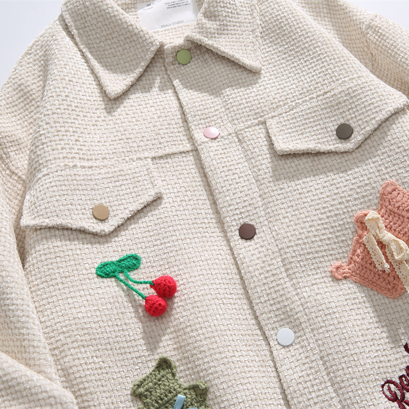 Kuye Japanese Heavy Knit Jacket