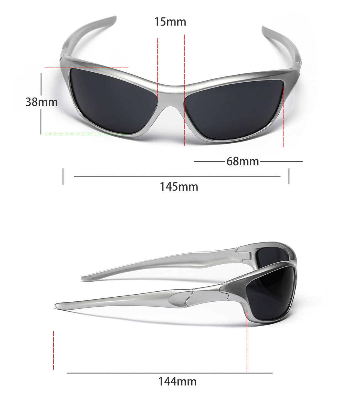 Cyber Y2K Retrofuturistic Sunglasses