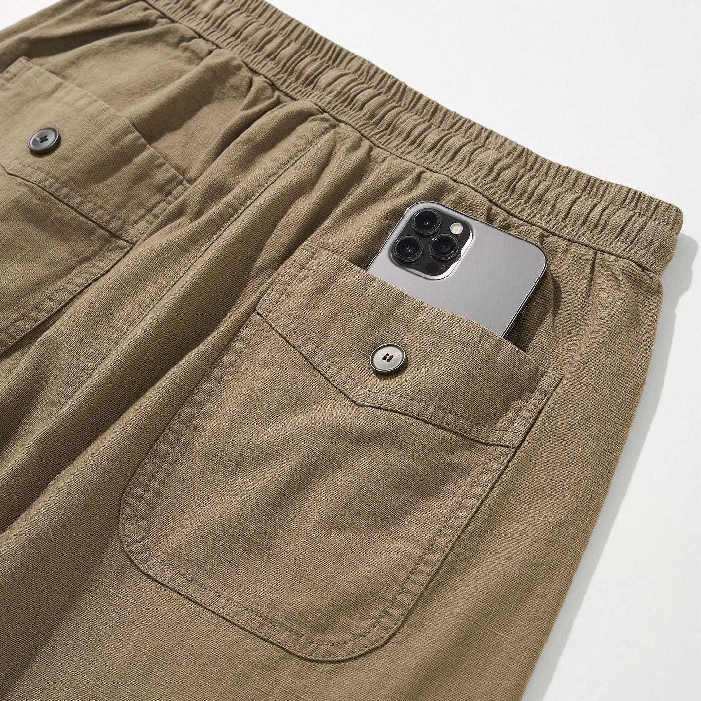 Linen Wide Leg Pants