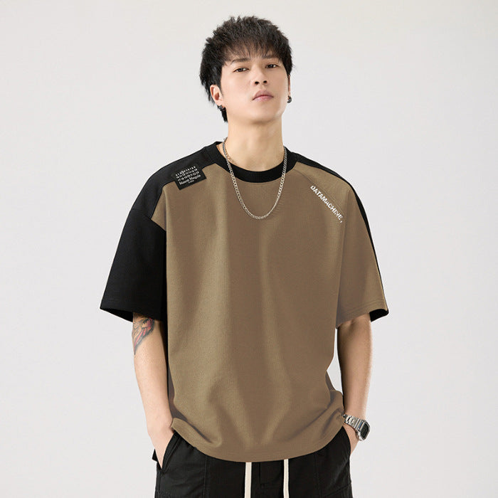 Colorblock Casual T-Shirt