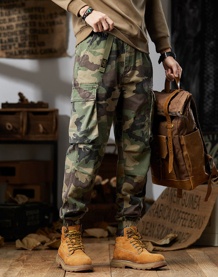 Eagle Camo Slim Fit Cargo Pants