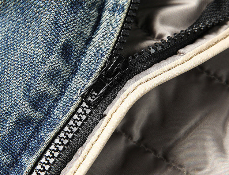 Light Washed Blue Denim Jacket
