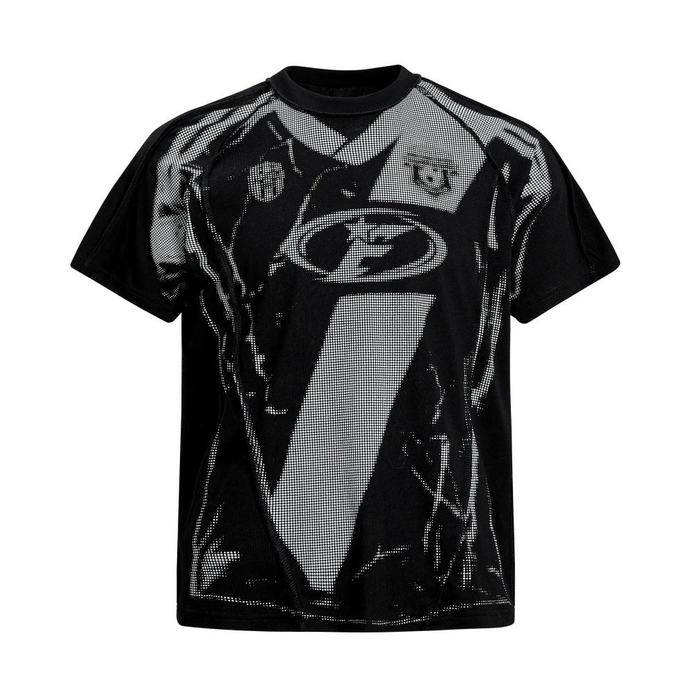 Mosaic Loose Sports Jersey