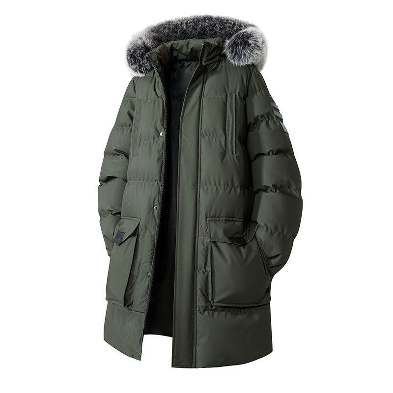 Long Winter Cotton Padded Coat