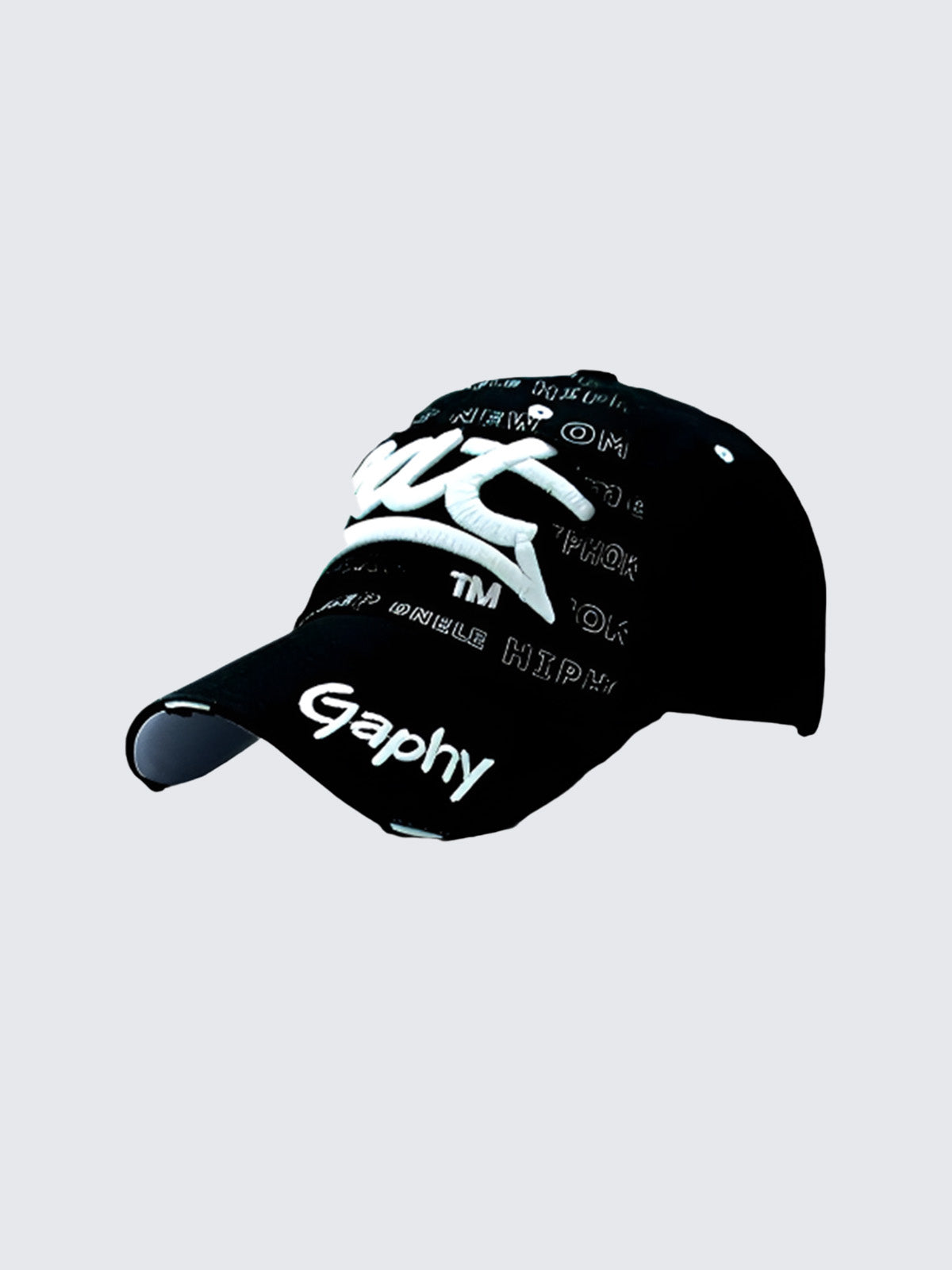Bat Gaphy Distressed Baseball Cap (15 Colours)