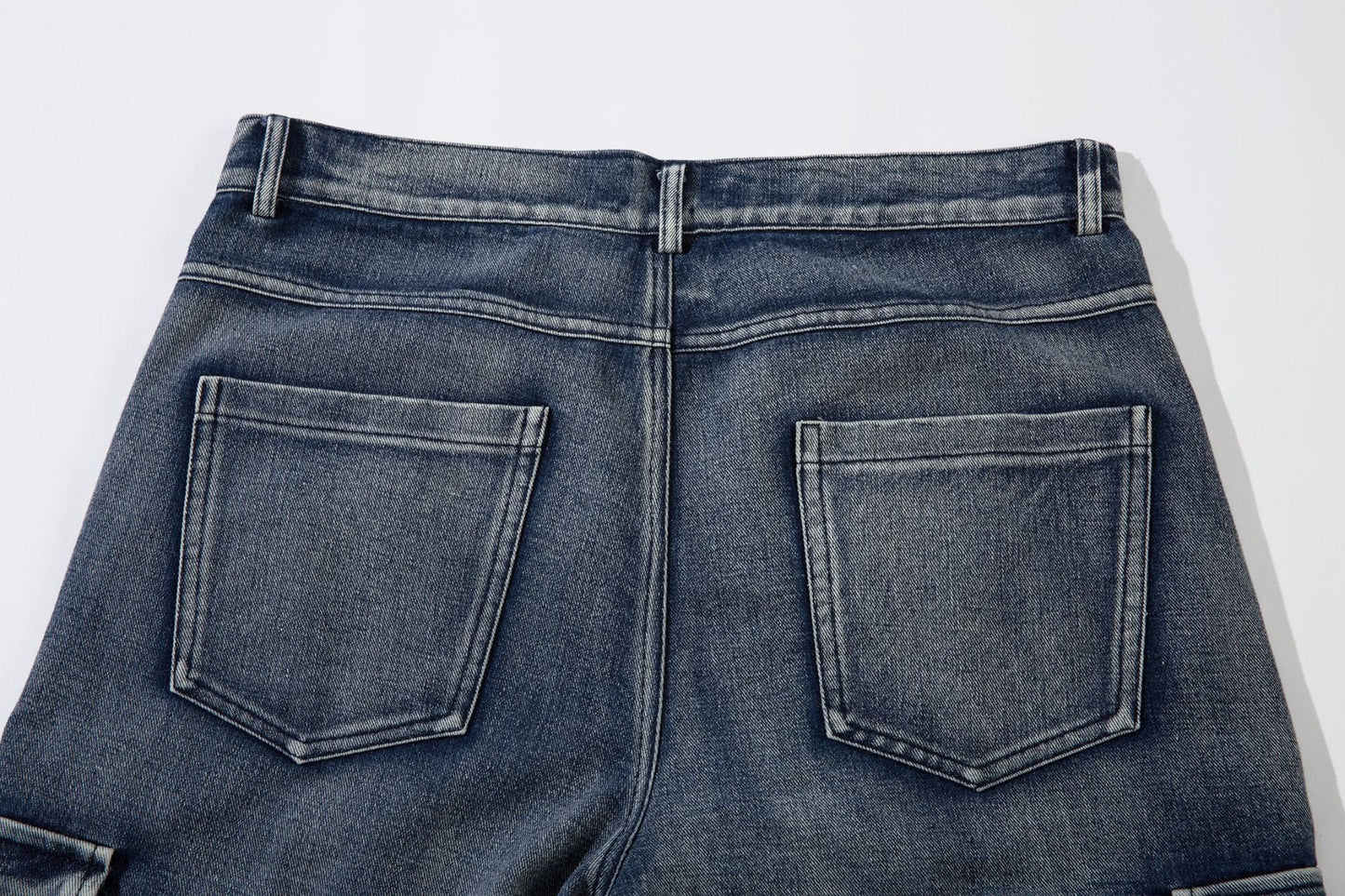 Barbed Baggy Embroidery Cargo Pants