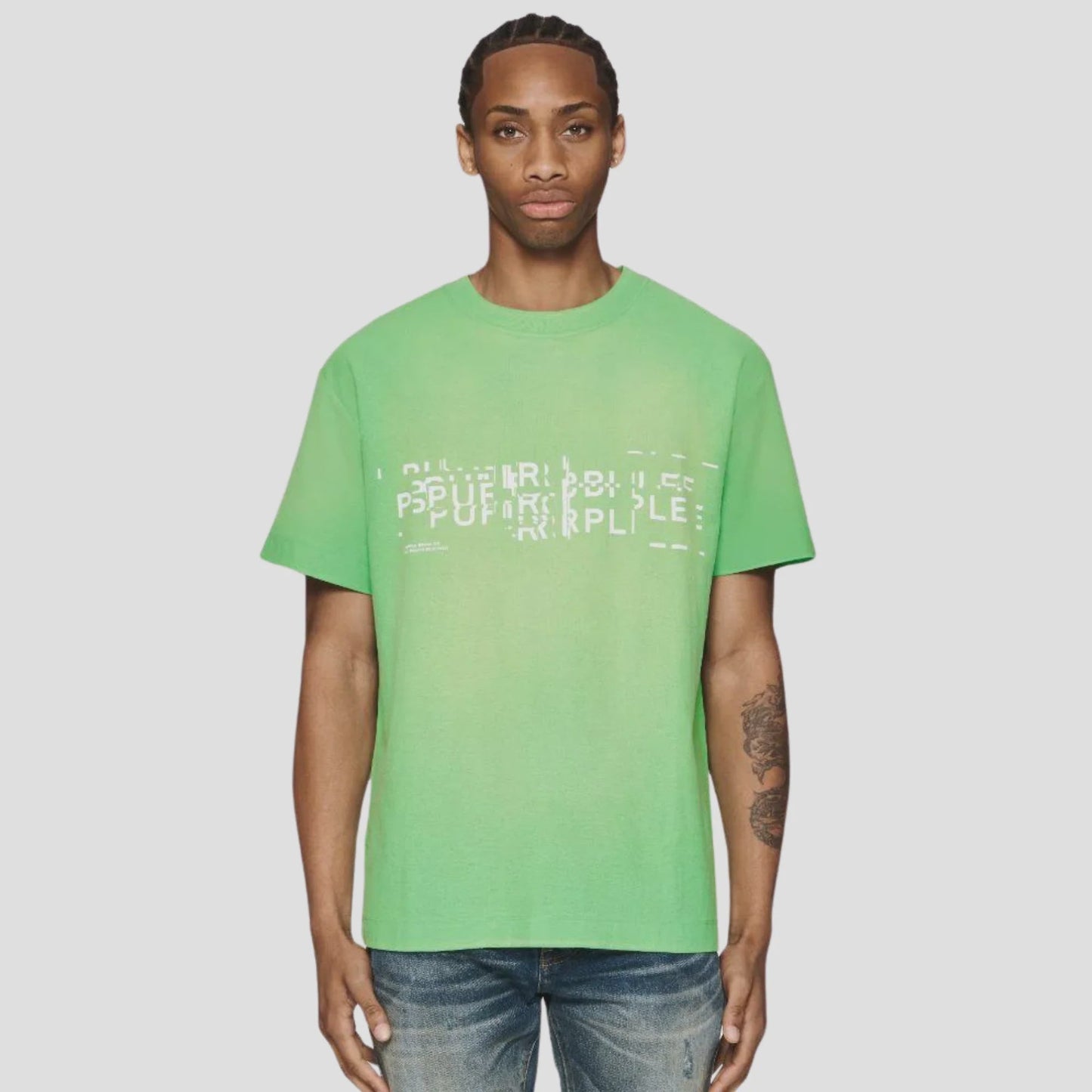 PURPLE TShirt Gradient Logo