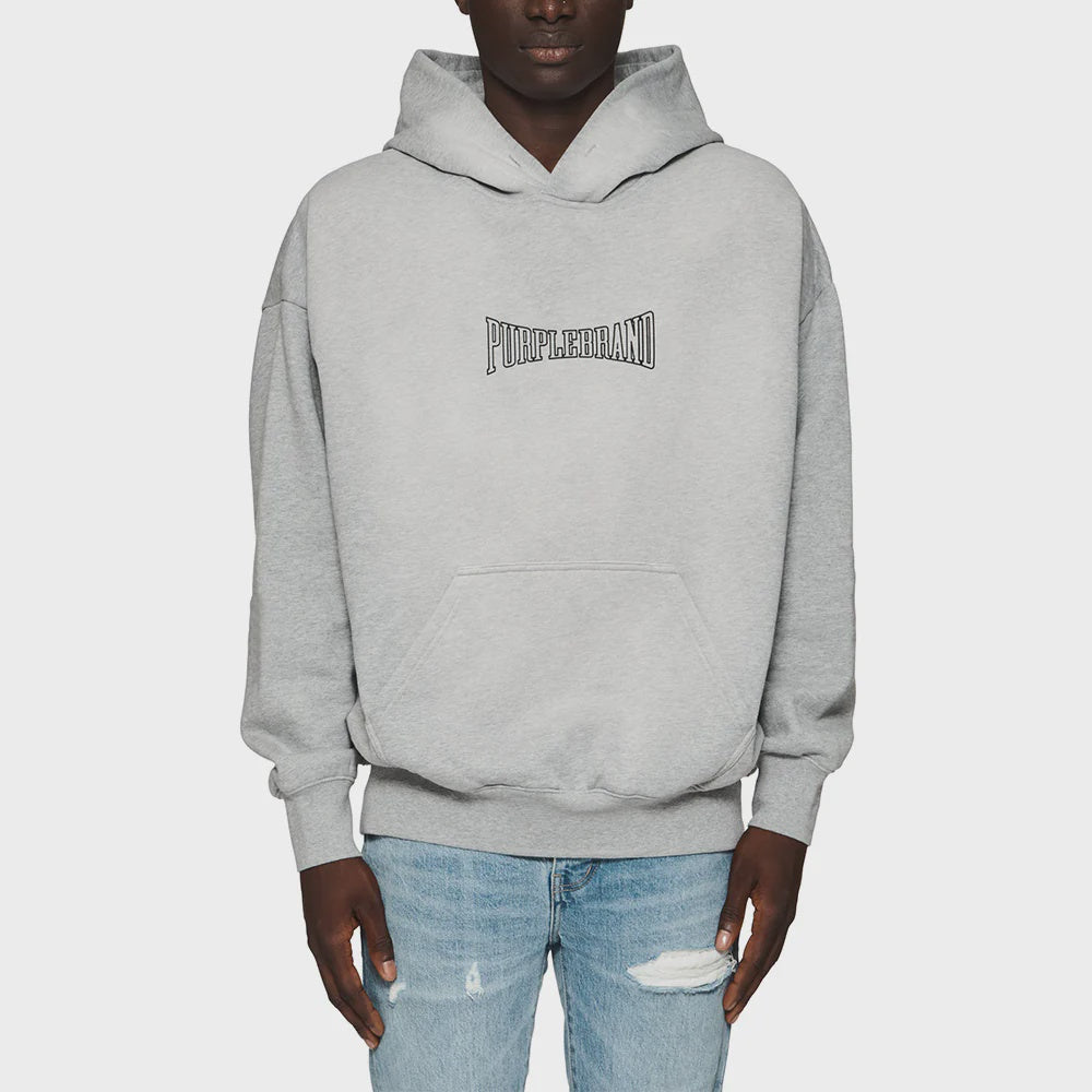 PURPLE Hoodie Distressed Logo