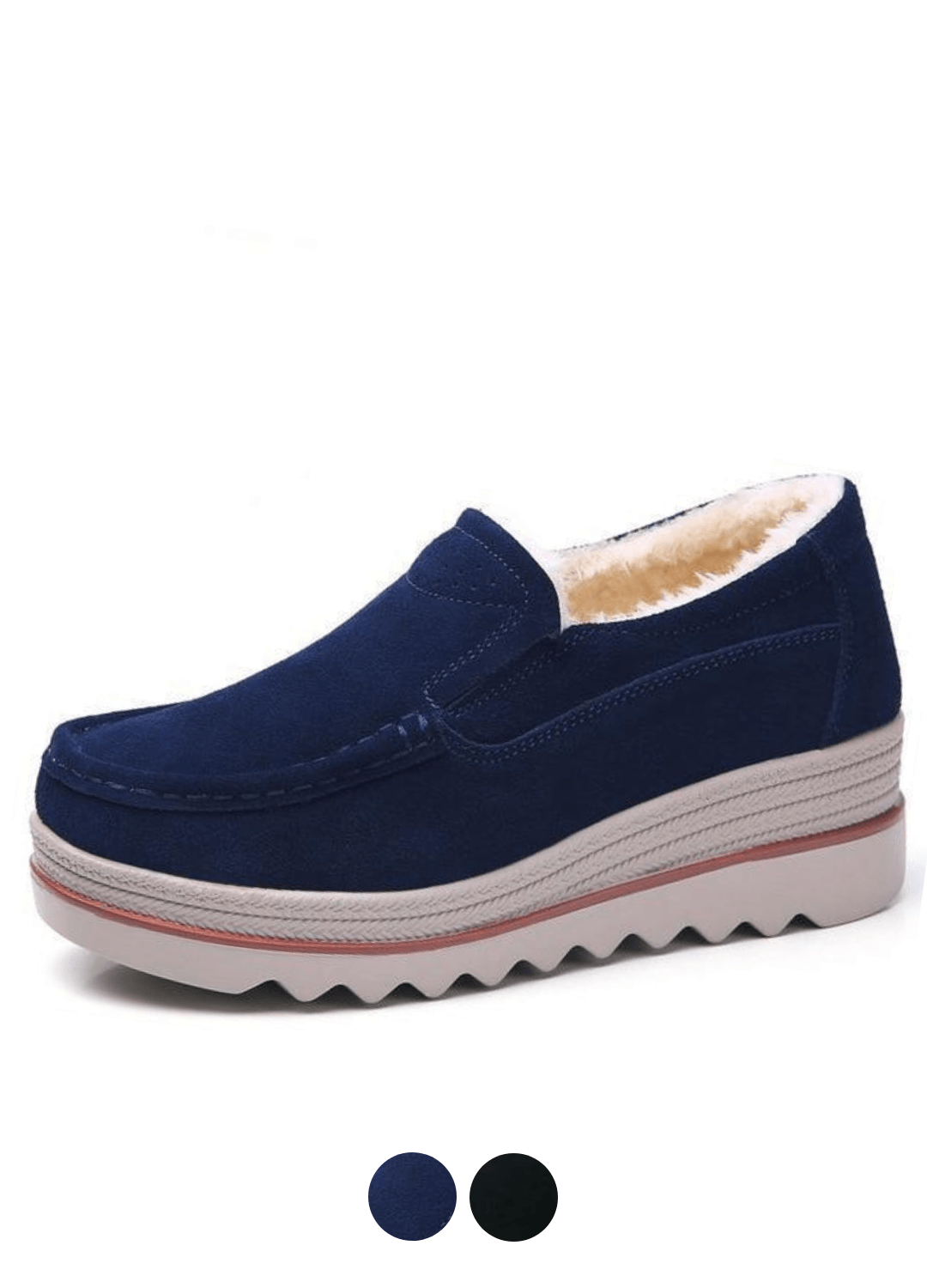 USS Shoes M10 Plush Women's Platform Shoes