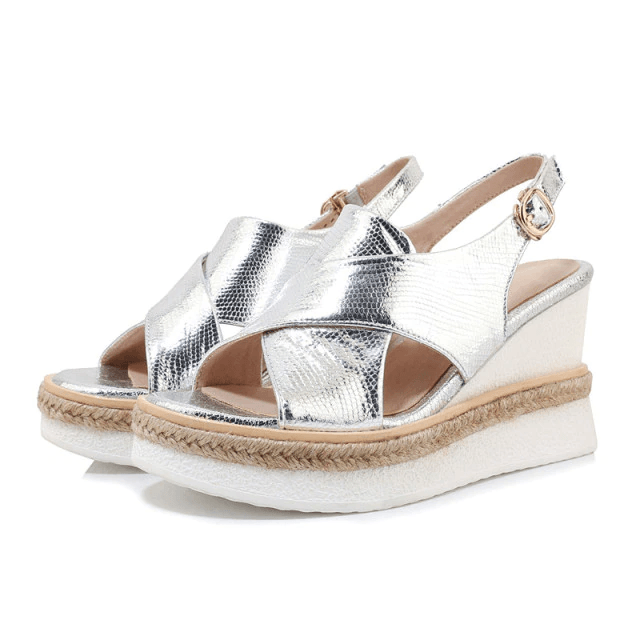 Peniche Women's Elegant Wedge Sandal