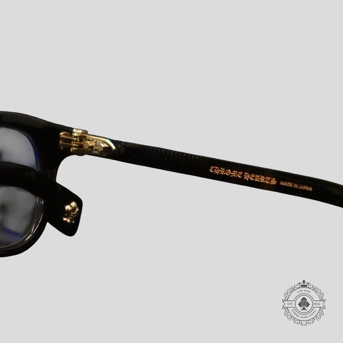 Chrome Hearts Chirp Chirp-A Sunglasses in Tortoise/Gold