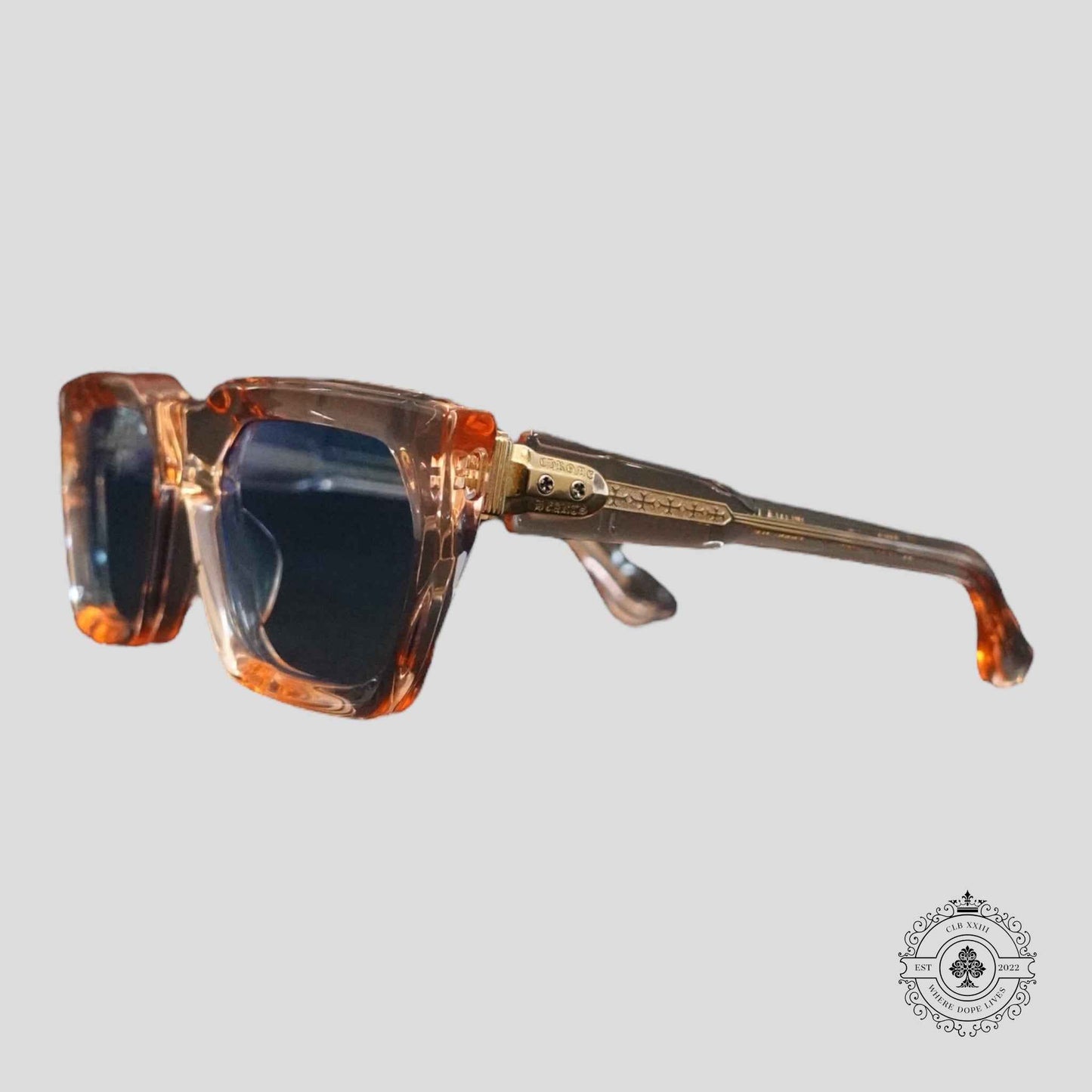 Chrome Hearts Jelly & Jam Sunglasses in Rose/Gold
