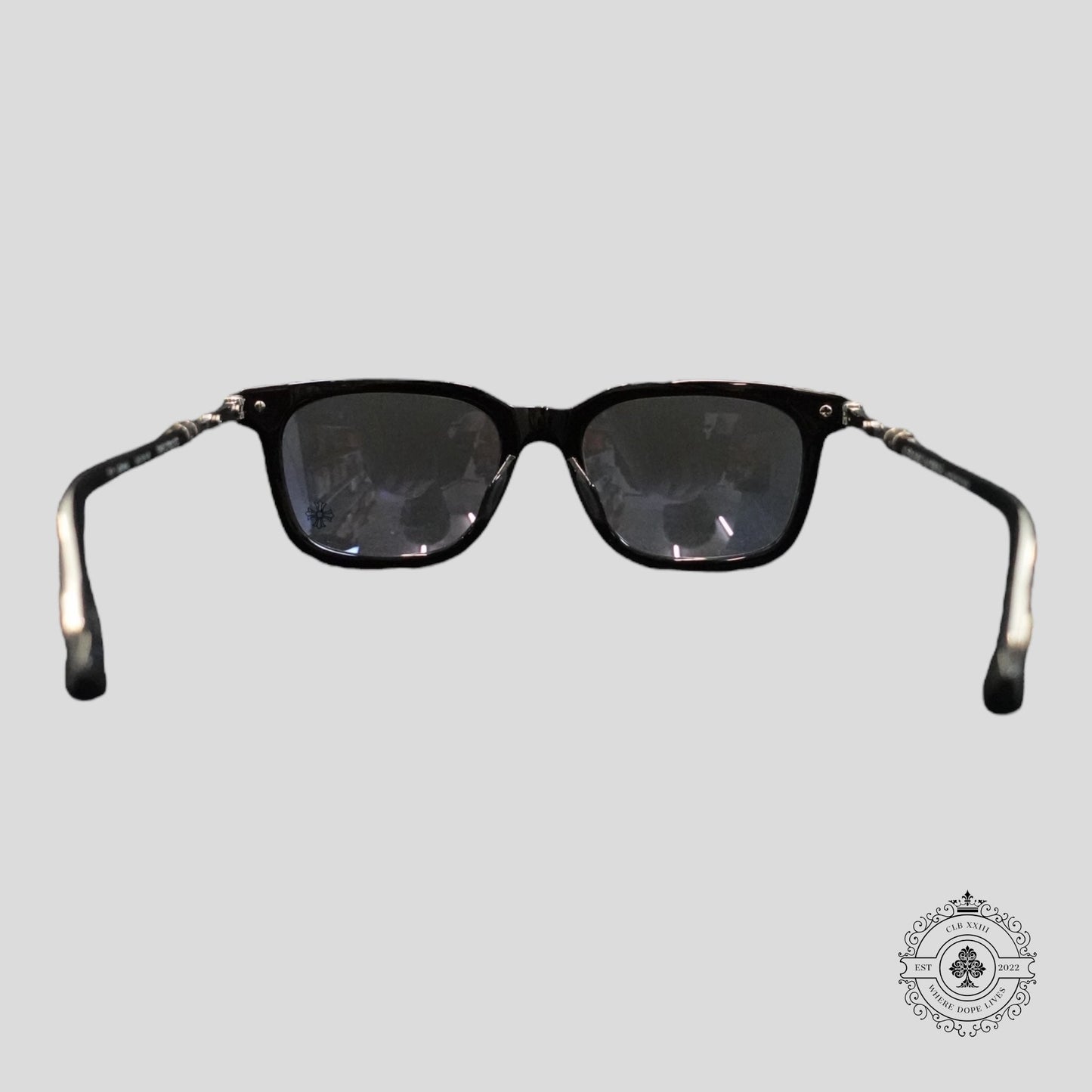 Chrome Hearts Tresticles Sunglasses in Black/Silver