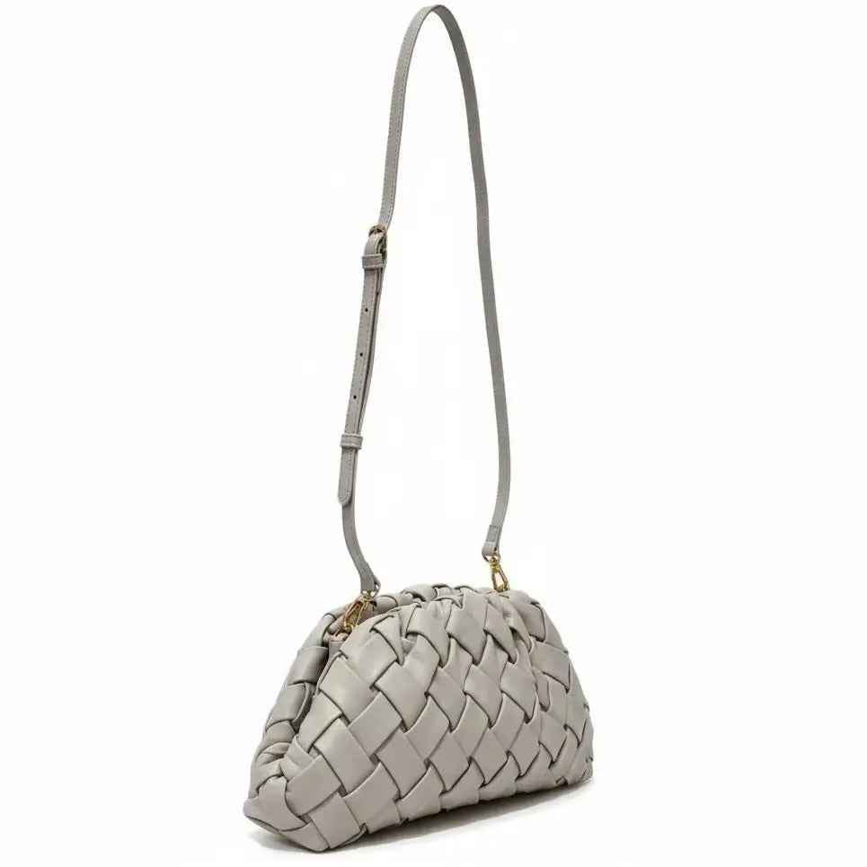 THE PHILLIS WOVEN CLUTCH