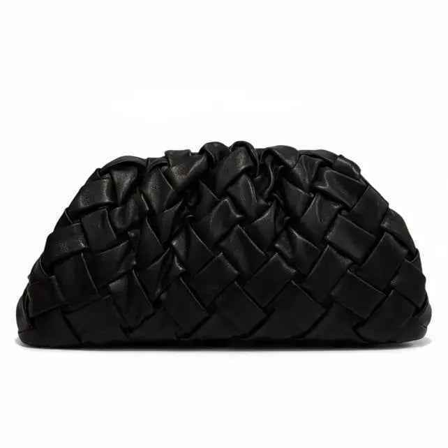 THE PHILLIS WOVEN CLUTCH