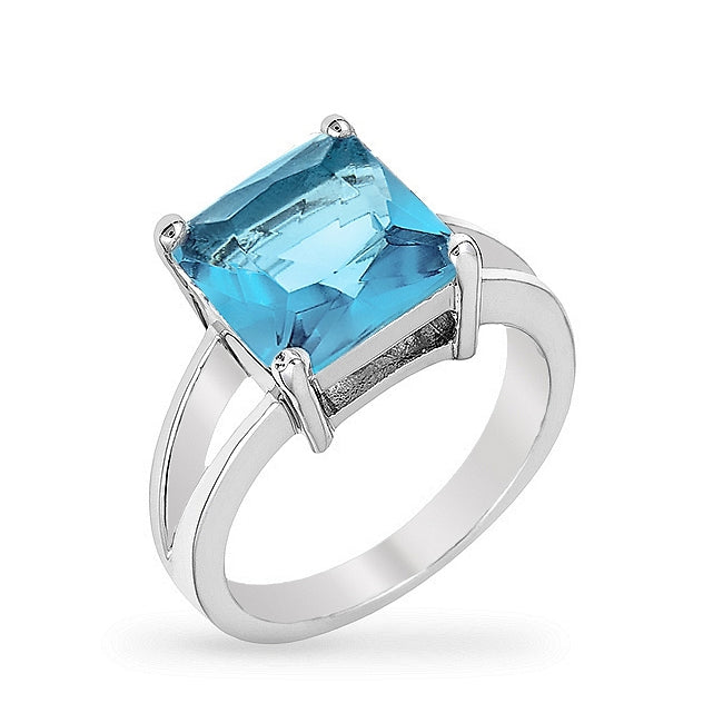Cubic Zirconia Gypsy Ring