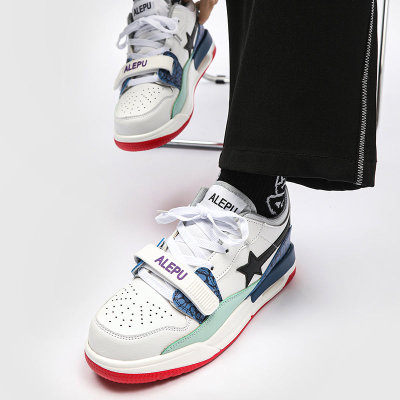 Retro Shoes - Alepu Stars Sneakers Original - Luxuryurbanwear