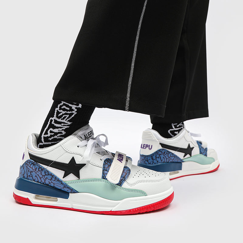 Retro Shoes - Alepu Stars Sneakers Original - Luxuryurbanwear