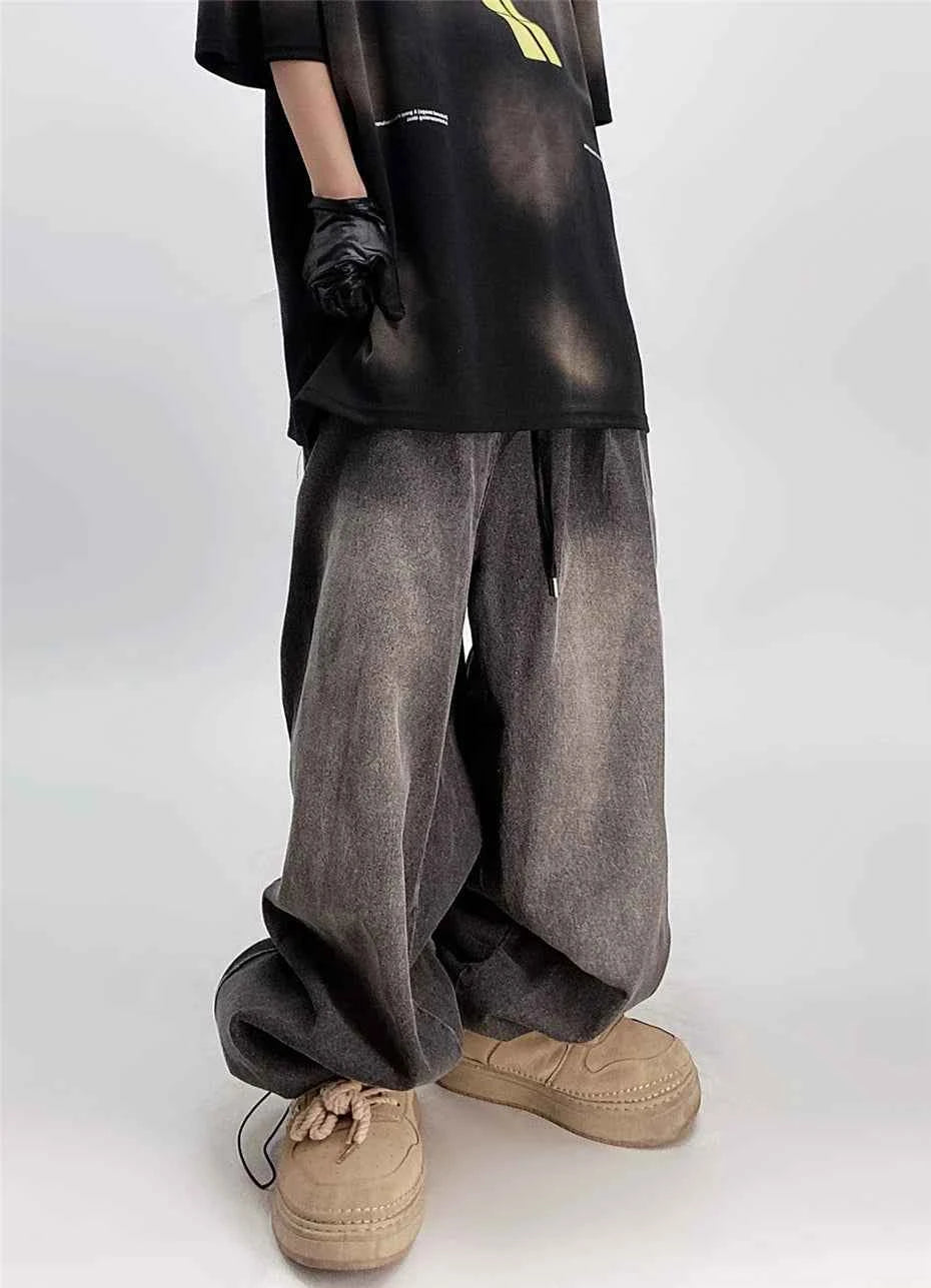 Work & Play Baggy Wide Leg Denim Jeans
