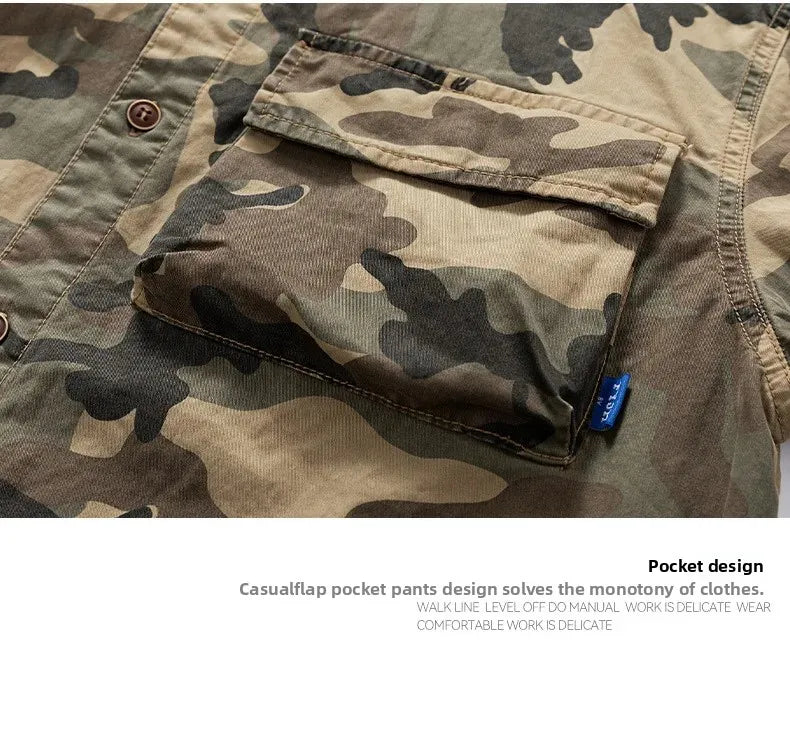 Field Camo Utility Overshirt