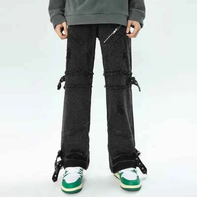 Work & Play Baggy Stacked Punk Jeans
