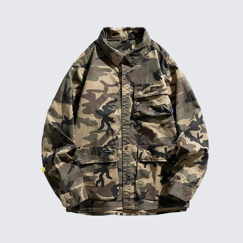 Field Camo Utility Overshirt