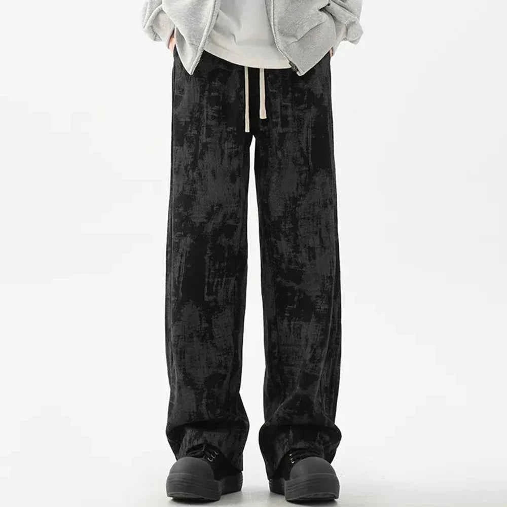 Flattering Straight Drape Casual Pants
