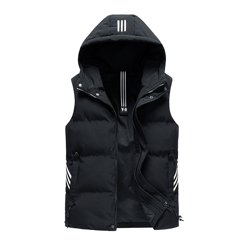 Y9 Striped Gilet Jacket