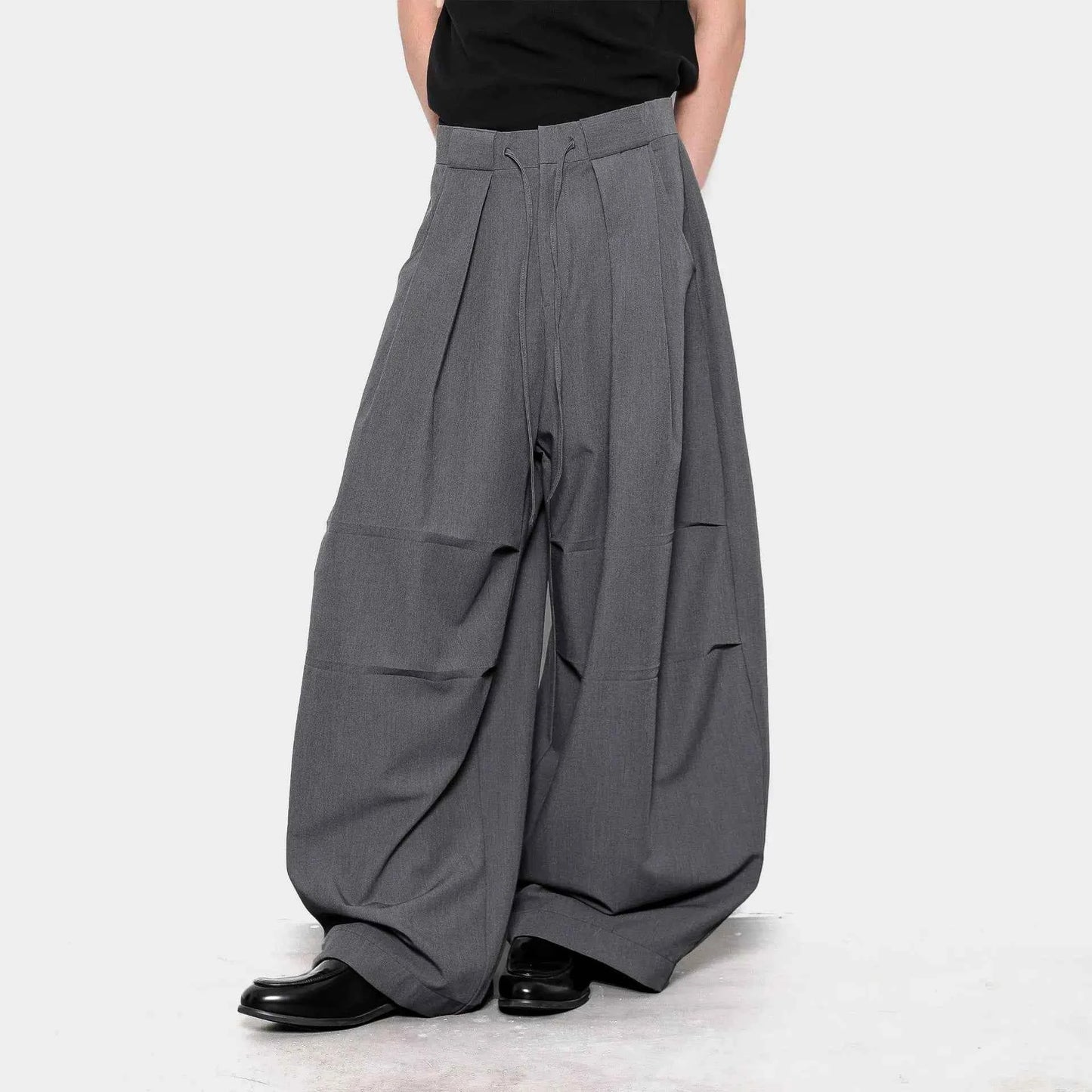 Handesome Retro Thin Wide Leg Casual Pants