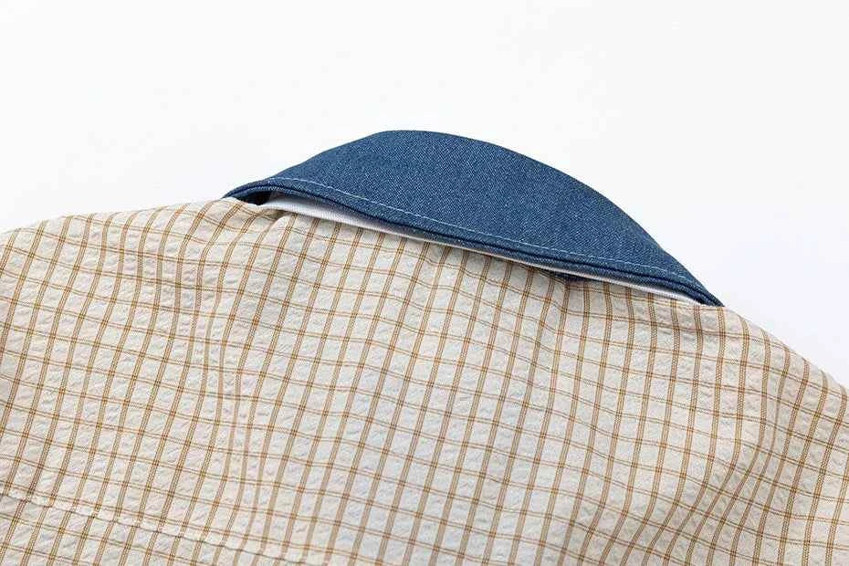 Japanese Style With Tie Oversized Short Sleeve Shirt