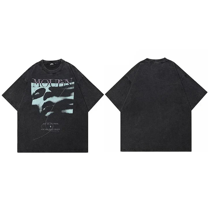 Mourn Double Face Shadow T-Shirt