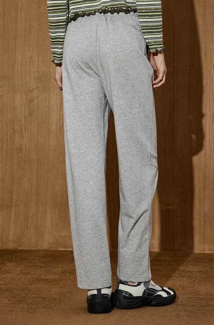 Y2K Stylish High Waist Wide Leg Sweatpants