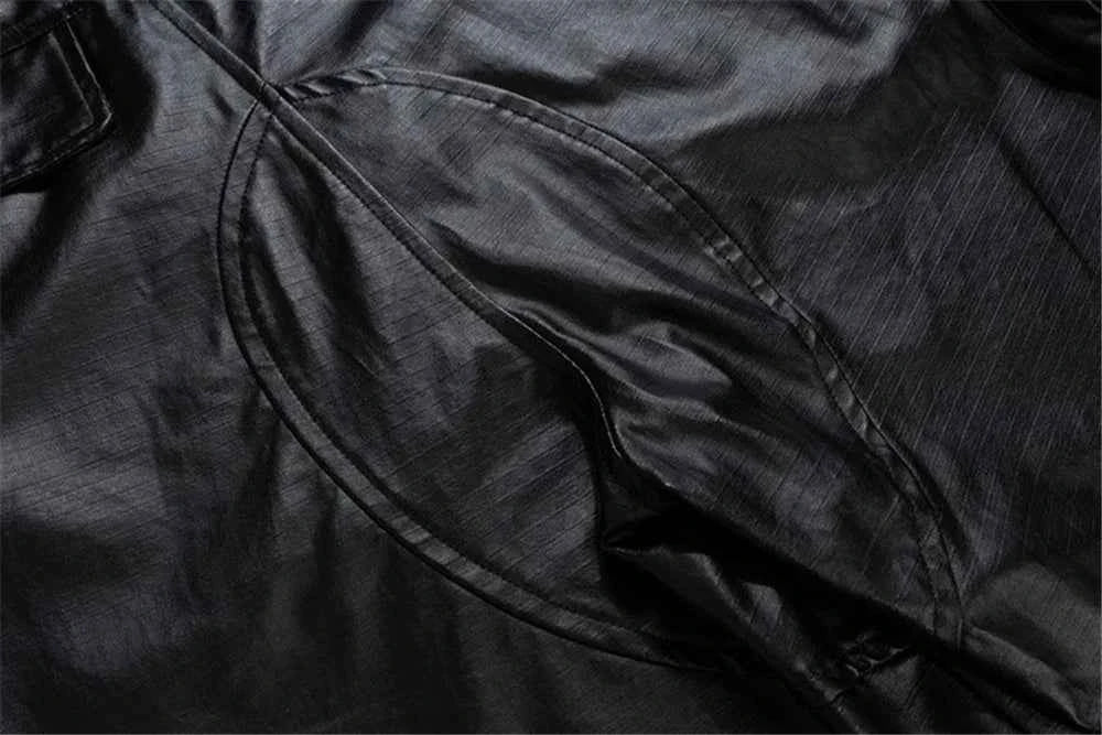 Versatile Multi-Pocket Black Tactical Cargo Short