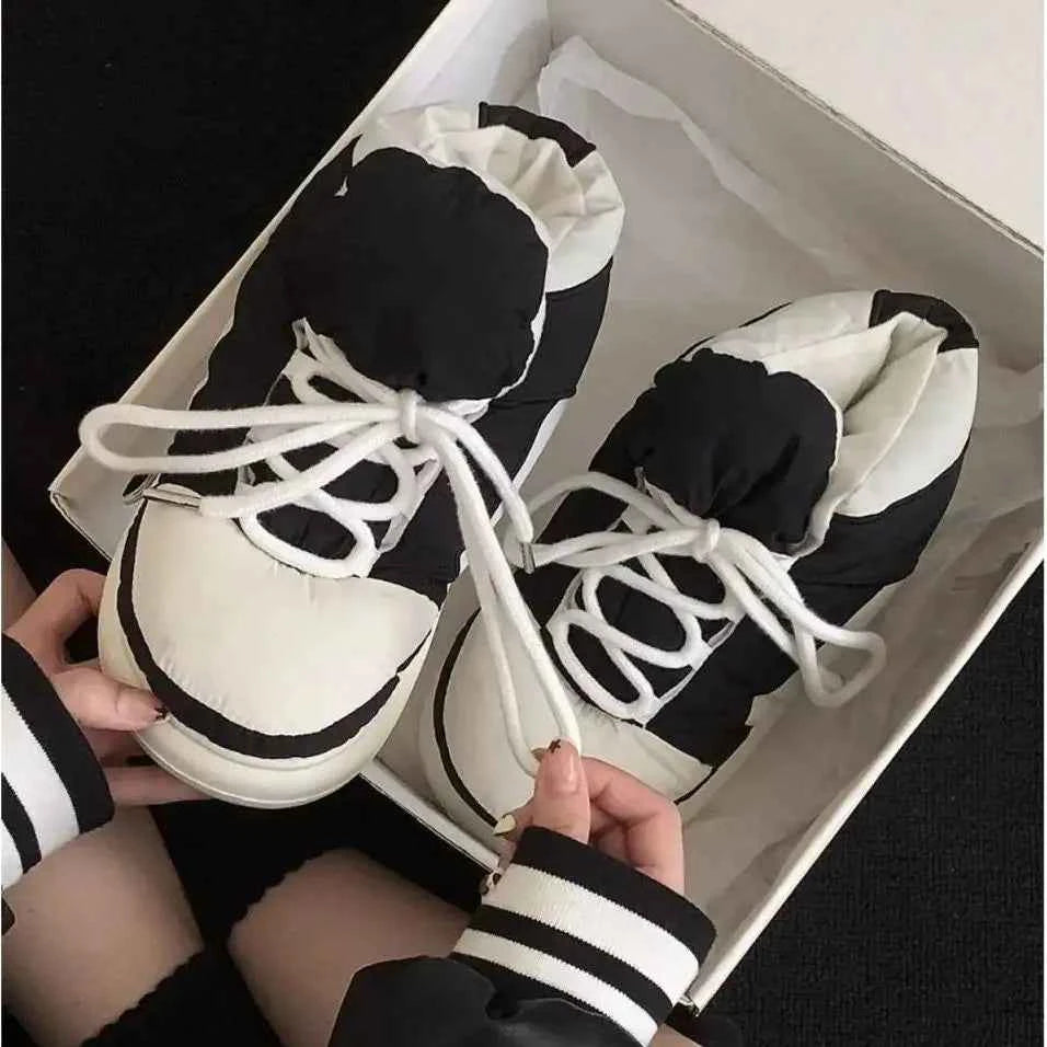 Versatile Warm Outdoor Cotton Sneaker
