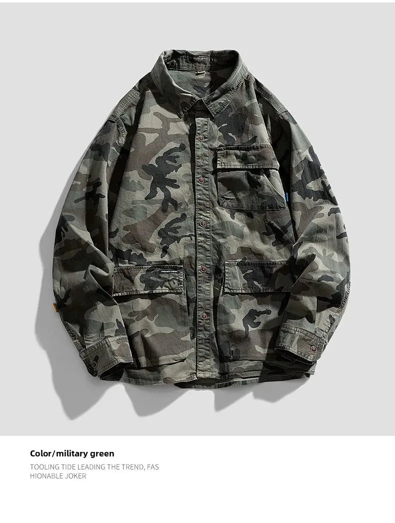 Field Camo Utility Overshirt