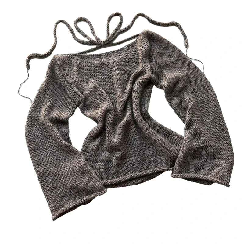 Vintage Streetwear Grunge Knit Pullover Sweater