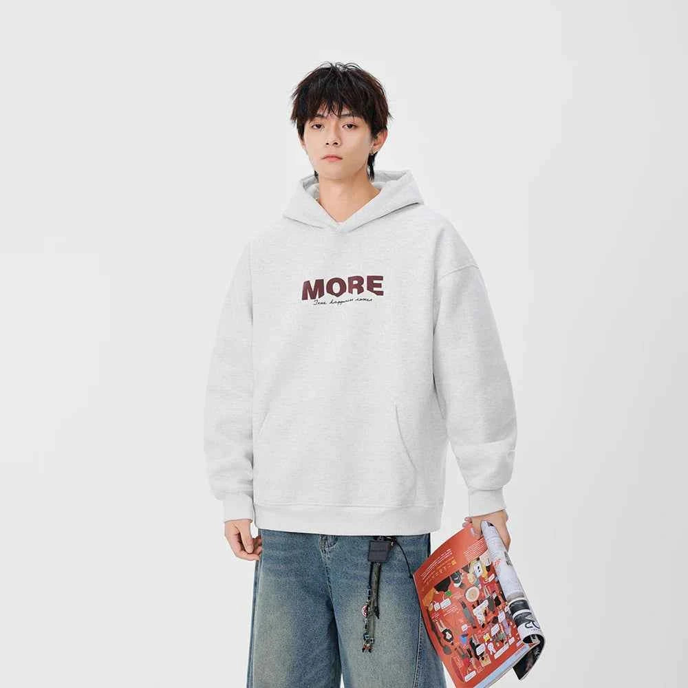 Y2K Signature Letter Print Casual Hoodie