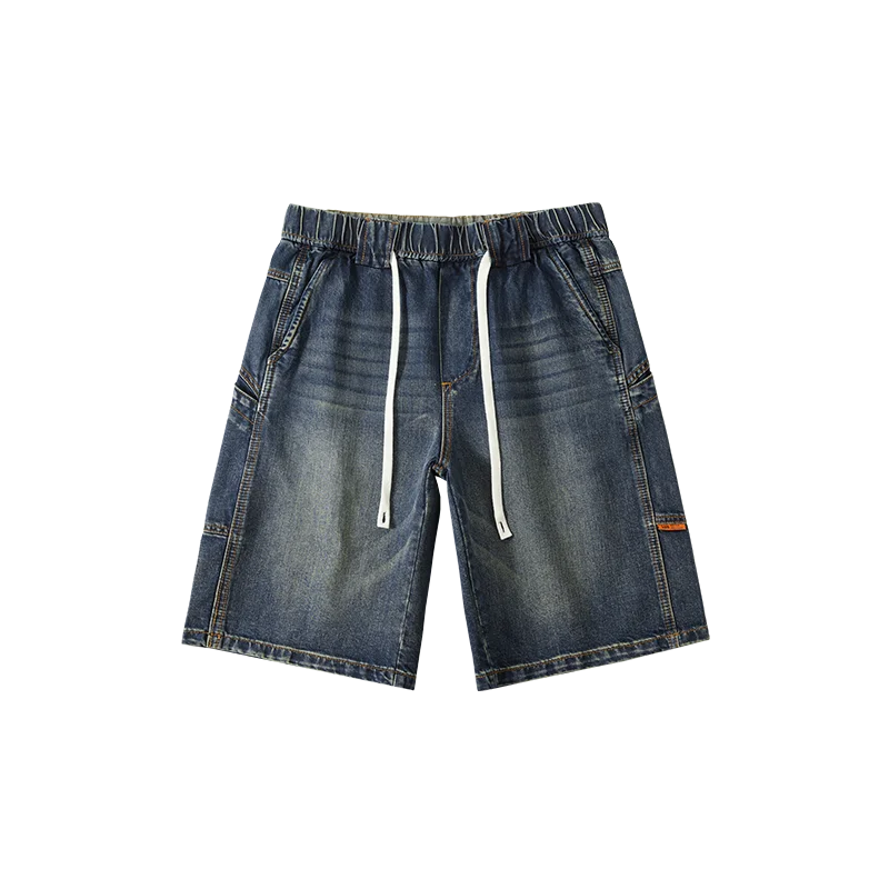 Hot Day Hero Wide Loose Denim Short - Luxuryurbanwear