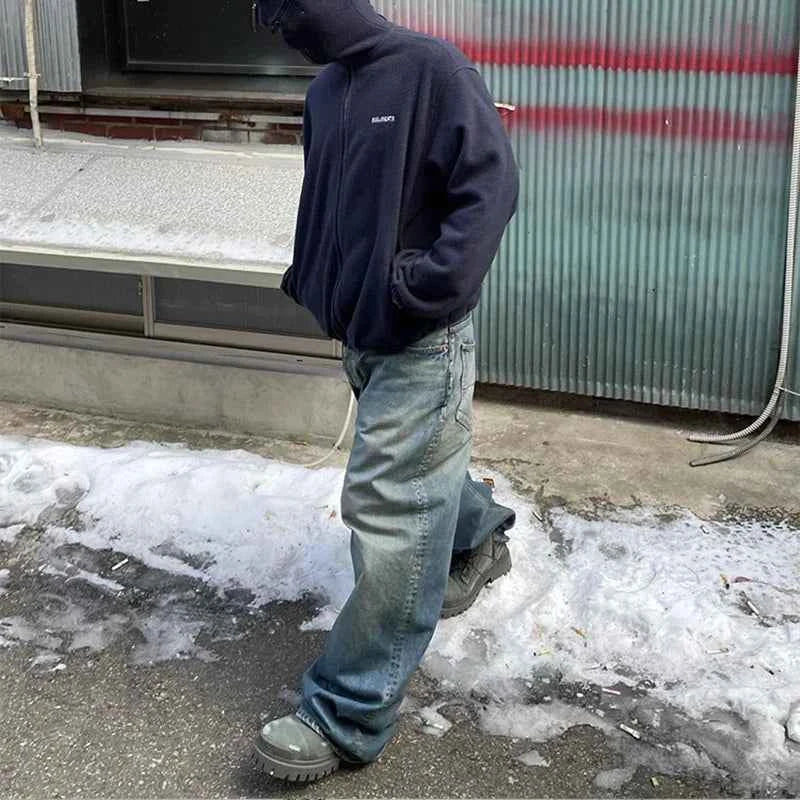 Vintage Heavy Industry Distressed Baggy Jeans