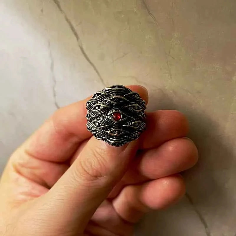 Eerie Dodomeki Yokai Open Ring