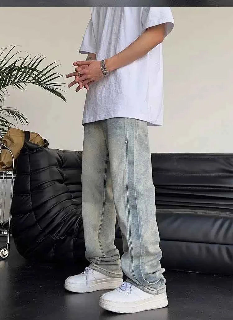 Luxury Retro Vintage Baggy Hip Hop Jeans