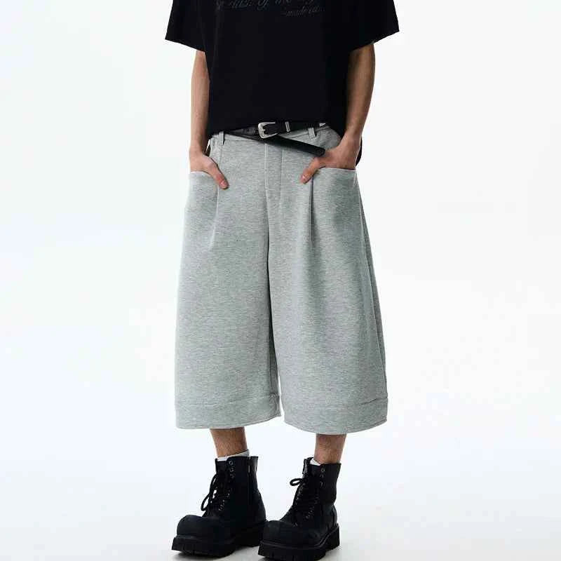 Stylish High Quality Solid Casual Jorts