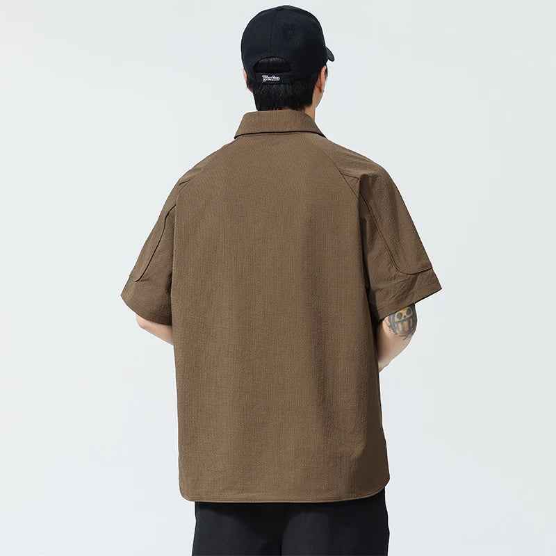 Men's Premium Casual Loose Fit Polo T-Shirt