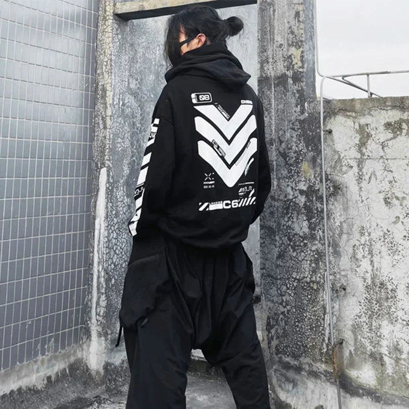 Cyber Tactical Turtle Neck Hoodie