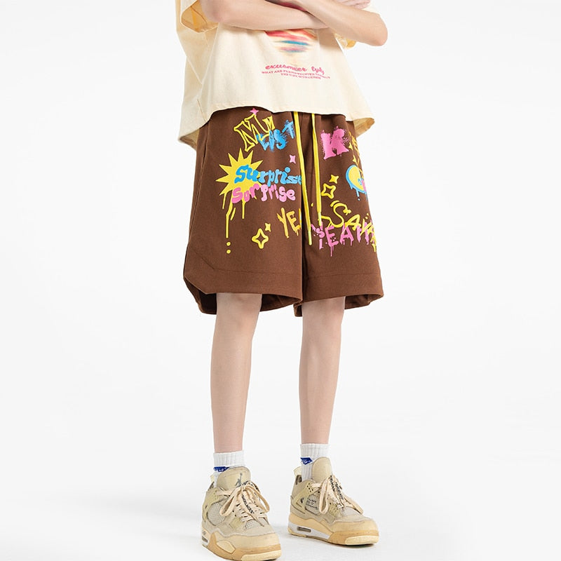 SAVAGE Colorful Neon Style Shorts